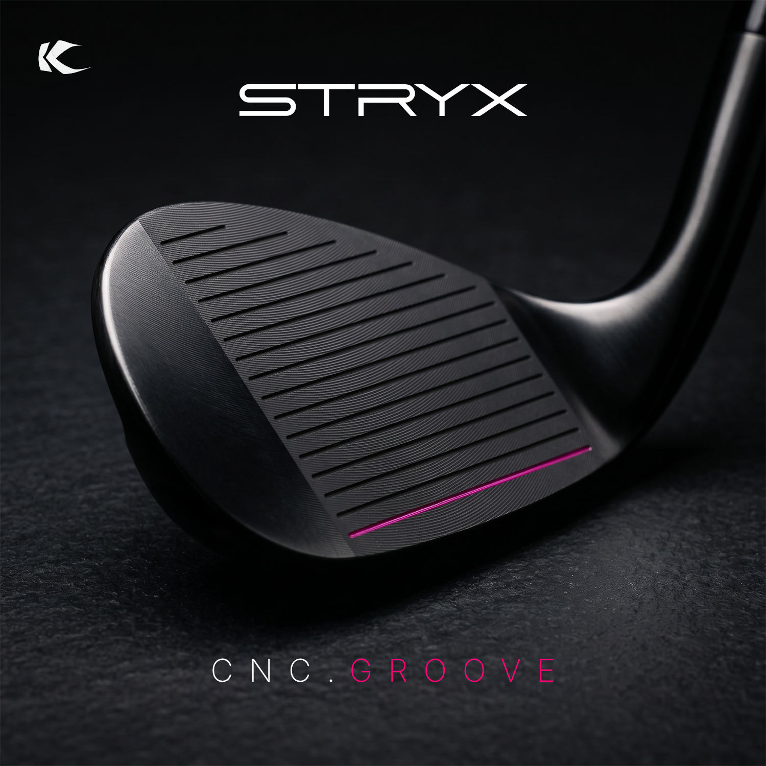 Cara del Wedge Kumaz STRYX Blackpink con ranuras CNC de precisión