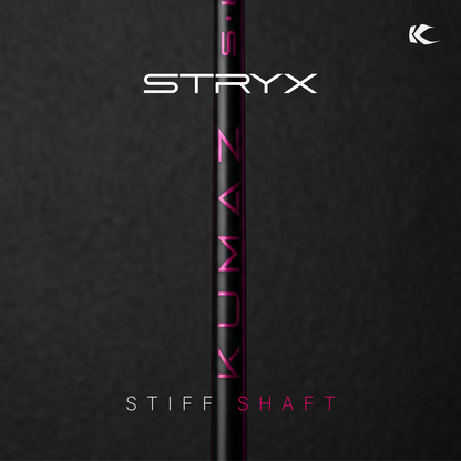 Grip del Wedge Kumaz STRYX Blackpink color negro con detalles magenta