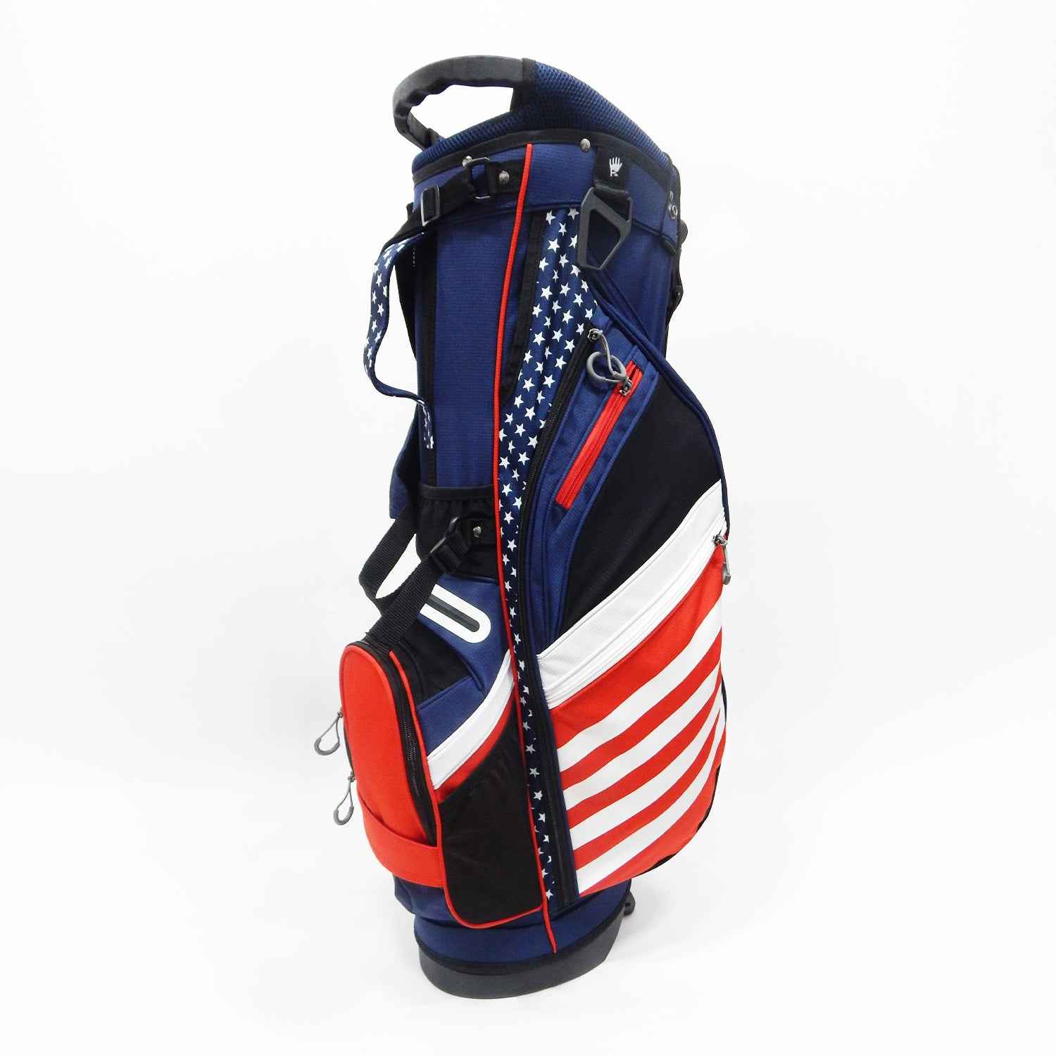 Bolsa de Golf Kumaz STAR Stand Bag 14 divisores diseño bandera americana